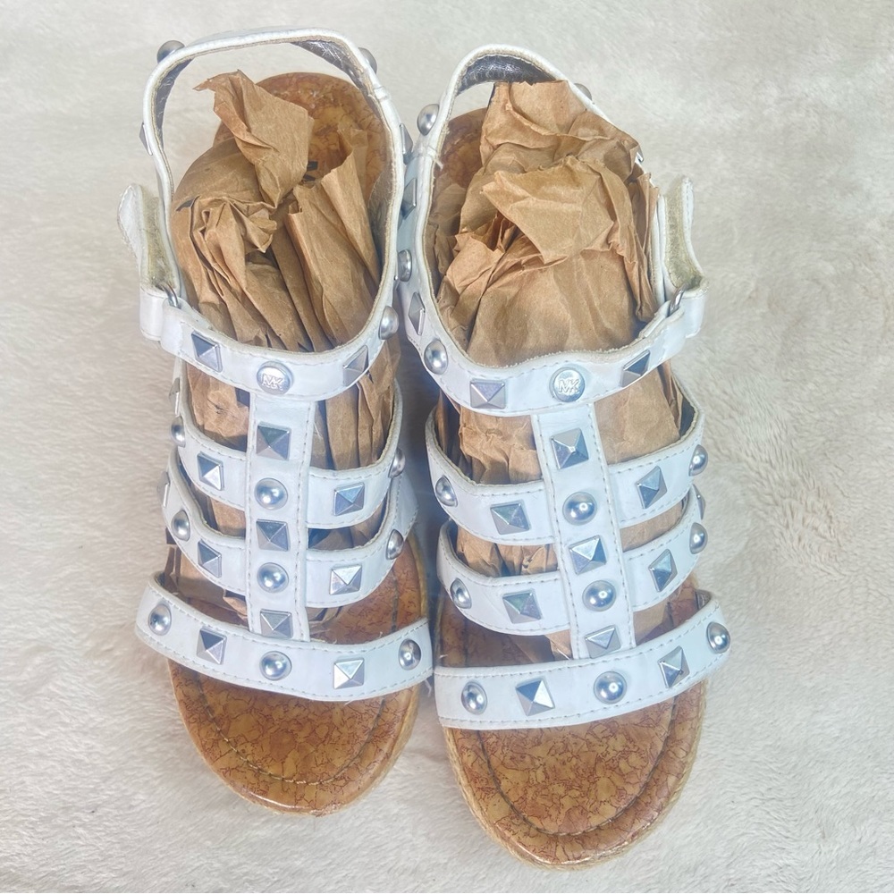 Michael Kors Studded Wedge Espadrilles - Picture 16 of 17